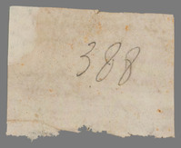 L 01564
<br/>
Label met opschrift
<br/>
<em>Escher von der Linth, Johannes Conrad (1767-1823)</em>